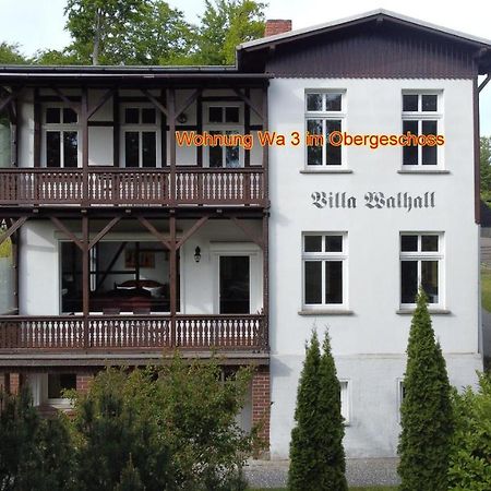 Sonnige-Ferienwohnung-100Qm-Im-1-Obergeschoss-Der-Villa-Walhall-In-Einem-Parkaehnlichen-Garten Sellin  Exterior foto